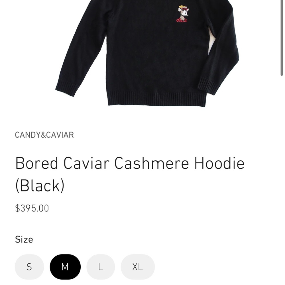 Bored Caviar Cashmere Hoodie